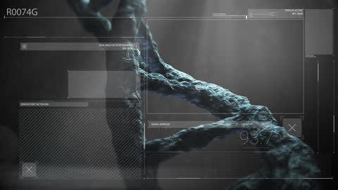 Digital Interface with DNA Strand and Data Metadata