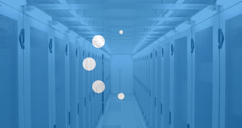 Virtual Connections and Data Flow in Modern Server Room