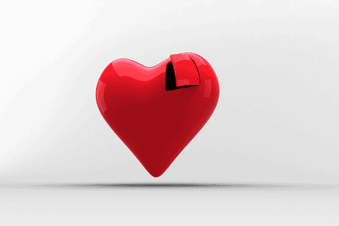 transparent heart object with open door symbol - Download Free Stock Videos Pikwizard.com