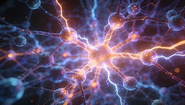 Glowing Neural Network Activation with Electric Synapses and Spark Transmission