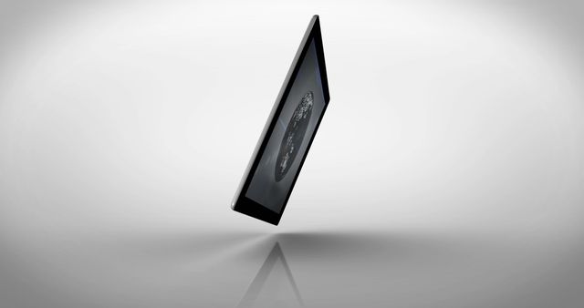 Levitating Tablet with Chromatic Display Technology - Download Free Stock Images Pikwizard.com