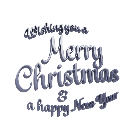 Elegant Merry Christmas Text Design on Transparent Background - Download Free Stock Videos Pikwizard.com