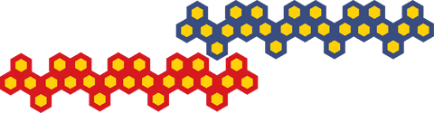 Colorful Hexagonal Shapes Overlay on Transparent Background - Download Free Stock Videos Pikwizard.com