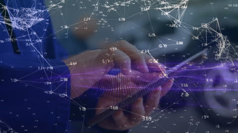 Innovative Technology and Digital Networking Illustration