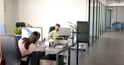 Creative Collaboration on Robotics Project with VR Headsets - Download Free Stock Images Pikwizard.com
