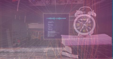 Futuristic Data Analysis in Digital World Overlapping Time Concept - Download Free Stock Images Pikwizard.com