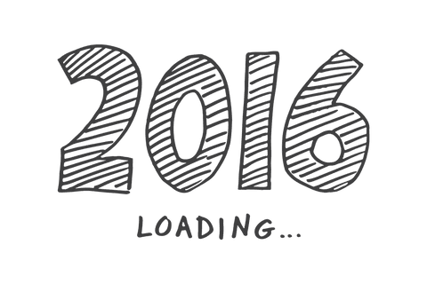 hand-drawn 2016 loading text on transparent background - Download Free Stock Videos Pikwizard.com