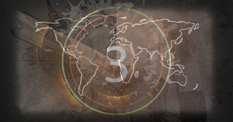 Global Countdown Overlay with Type Background Elements - Download Free Stock Images Pikwizard.com
