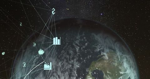 Global connectivity and technology innovation in space visualization