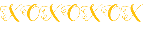 Decorative Yellow XOXO Text on Transparent Background - Download Free Stock Videos Pikwizard.com