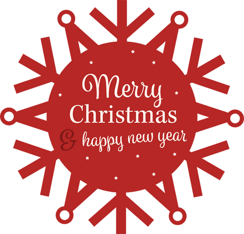 festive transparent red christmas and new year greeting label design - Download Free Stock Videos Pikwizard.com