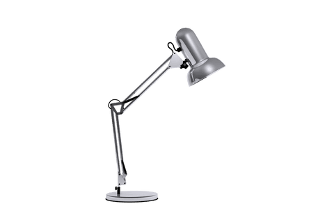 modern metallic desk lamp on transparent background - Download Free Stock Videos Pikwizard.com