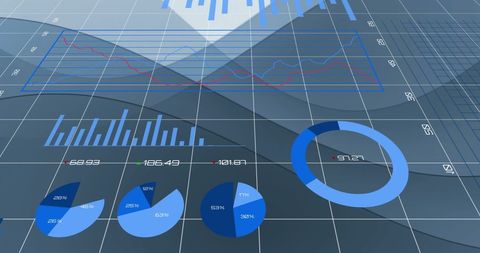 Digital Data Visualization Interfaces and Infographics - Download Free Stock Images Pikwizard.com
