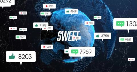 Global Digital Connectivity with Social Media Interaction