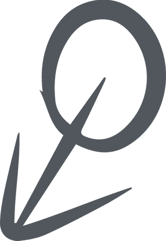 abstract gray q arrow icon on transparent background - Download Free Stock Videos Pikwizard.com