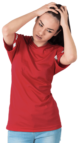 transparent cutout disappointed soccer fan in team jersey - Download Free Stock Videos Pikwizard.com