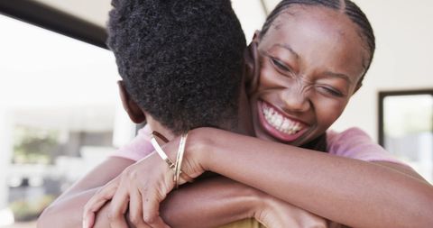 Joyful African American Couple Embracing - Download Free Stock Images Pikwizard.com