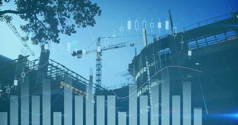 Innovative Construction and Data Integration - Download Free Stock Images Pikwizard.com
