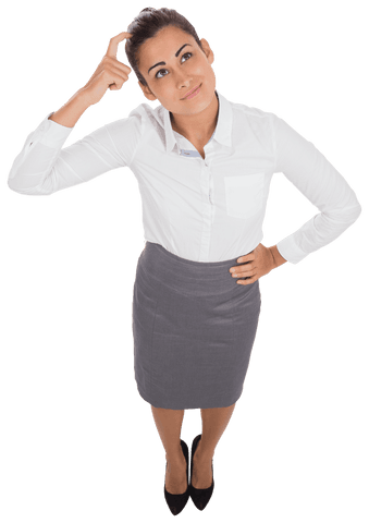 thoughtful biracial businesswoman esteemed decision making transparent - Download Free Stock Videos Pikwizard.com