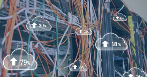 Cloud Computing and Data Management Concept - Download Free Stock Images Pikwizard.com