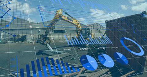 Financial Data Analytics Over Industrial Construction Site