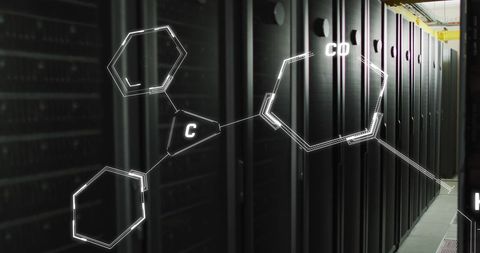 Scientific Data Processing and Digital Connectivity in Server Room