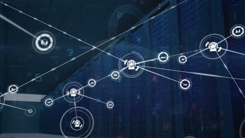 Digital Network Connections in Secure Data Center