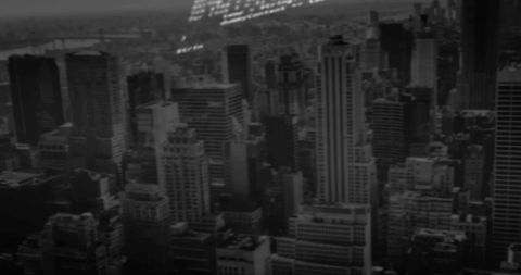 Digital Data Streams Overlay on Vibrant Cityscape