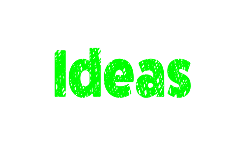 Green Ideas Text on Transparent Background - Download Free Stock Videos Pikwizard.com