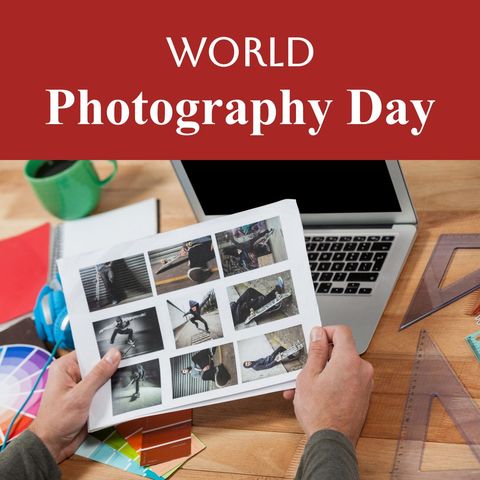celebrating world photography day with creative concepts - Download Free Stock Templates Pikwizard.com