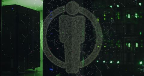 Digital Transformation and Data Processing in Server Room