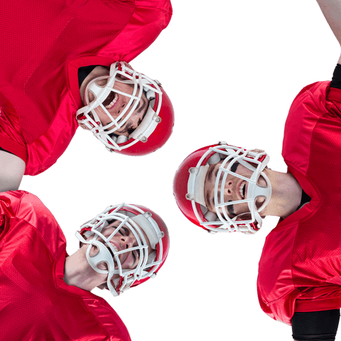 confident football team forming huddle transparent background - Download Free Stock Videos Pikwizard.com