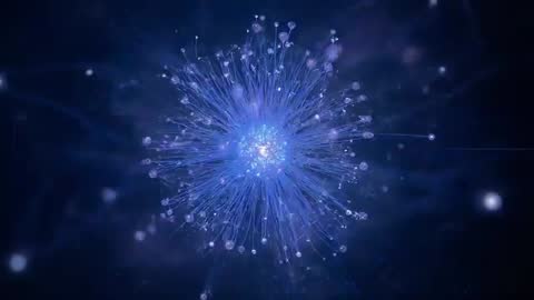 Abstract Energy Core in Cosmic Space Radiating Light