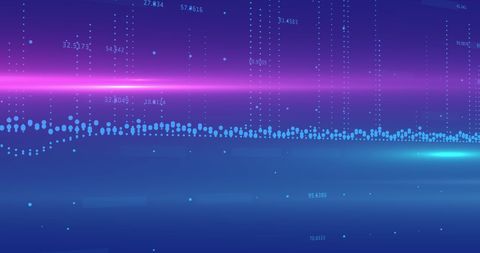 Futuristic Data Analytics Over Digital Interface Background - Download Free Stock Images Pikwizard.com