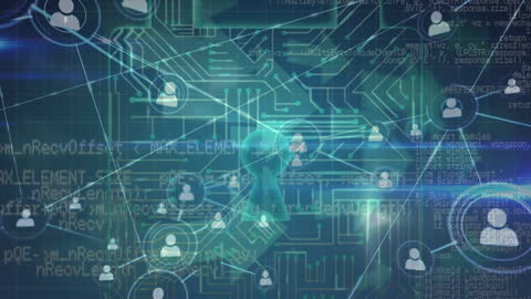 Digital Padlock and Network Security Interface