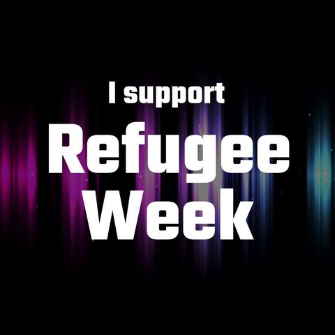 Vibrant Refugee Week Support Illustration - Download Free Stock Templates Pikwizard.com
