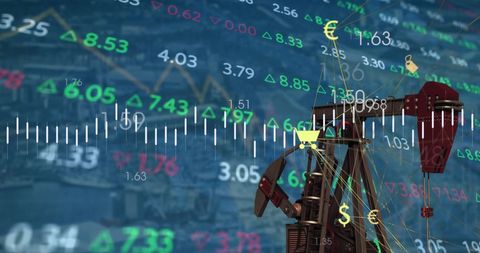 Stock market trends linked with industrial advancement and digital commerce