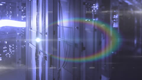 Digital Statistics and Data Overlaid on Server