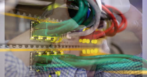 Innovative Digital Interface: VR and Network Systems Collage