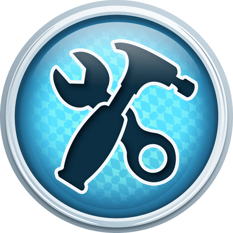 Tools Icon in Blue Circular Design on Transparent Background - Download Free Stock Videos Pikwizard.com