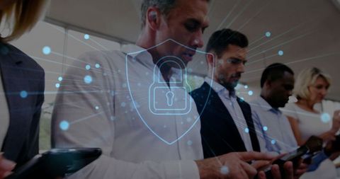 Secure Digital Communication Among Diverse Professionals - Download Free Stock Images Pikwizard.com