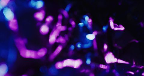 Vibrant Abstract Lighting with Purple and Blue Colors