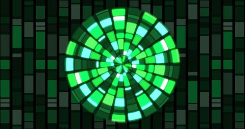 dynamic circular abstract design in green hues - Download Free Stock Images Pikwizard.com