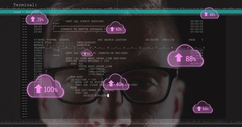 Cyber Security Concept: Cloud Technology and Data Protection - Download Free Stock Images Pikwizard.com