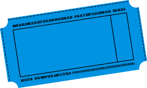 transparent blue ticket with numerical codes and barcode design - Download Free Stock Videos Pikwizard.com