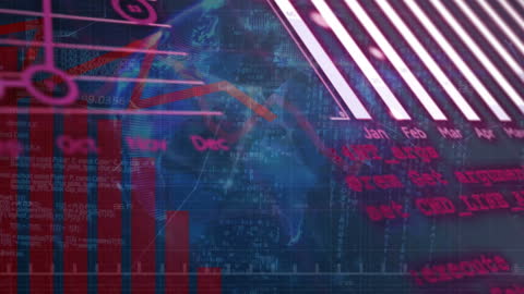 Global Financial Data Analytics and Visualization Concept