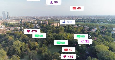 Diverse group enjoying picnic in forest clearing