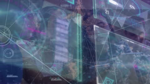 Students Collaborating on Digital Technology in Education