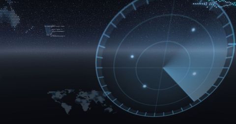 Futuristic Digital Interface Tracking Global Technology - Download Free Stock Images Pikwizard.com