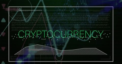 Cryptocurrency Trends and Data Visualization Concept - Download Free Stock Images Pikwizard.com